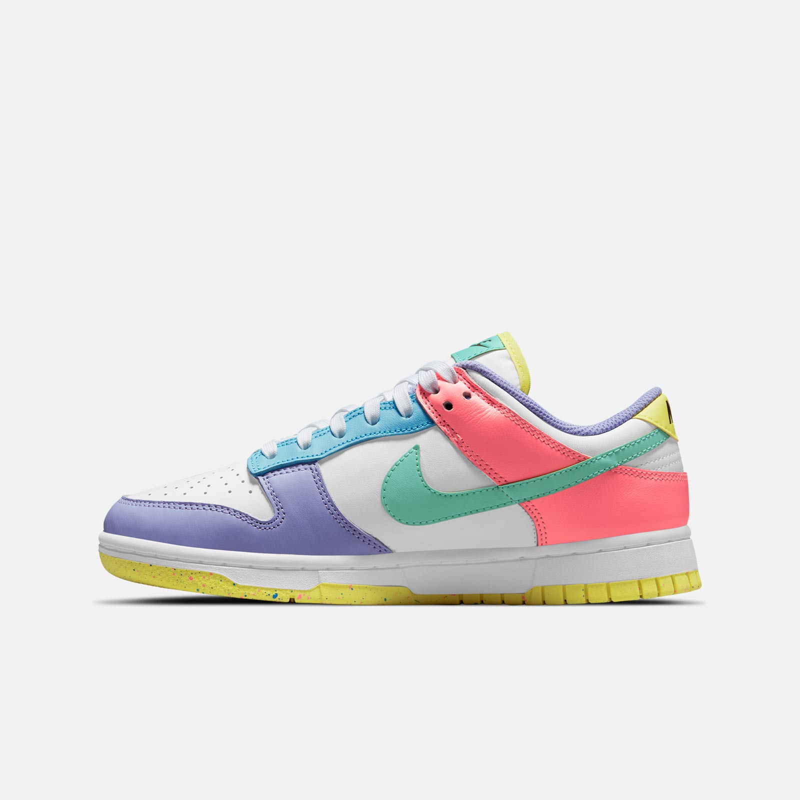 raffle dunk low green glow